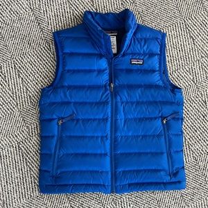 Boys Patagonia Down Sweater Vest, Size 8 NWOT